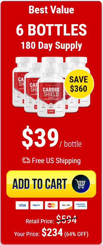 cardio shield six bottles